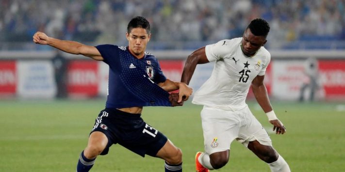 Vidéo – Amical: Le japon, adversaire des Lions, dominé par le Ghana