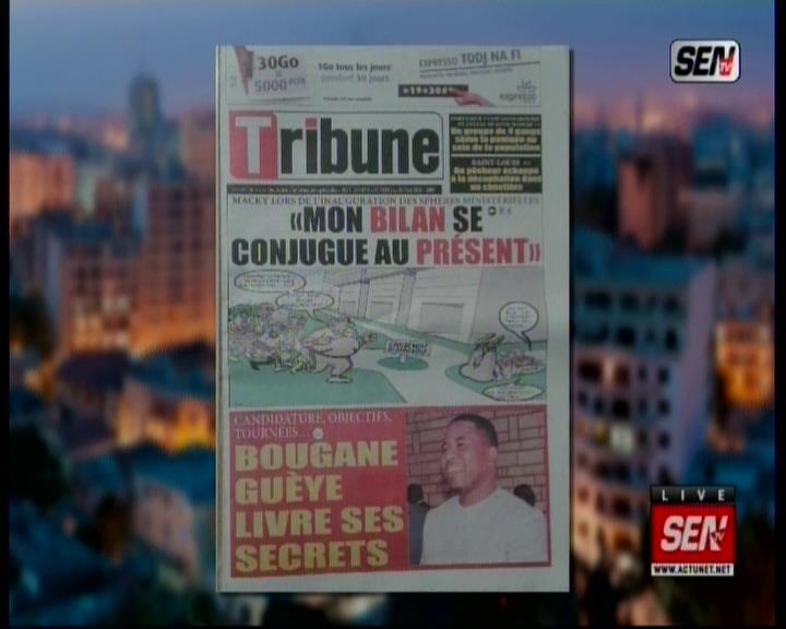 Revue de presse Sen Tv du jeudi 03 mai 2018 par Ahmed Aidara