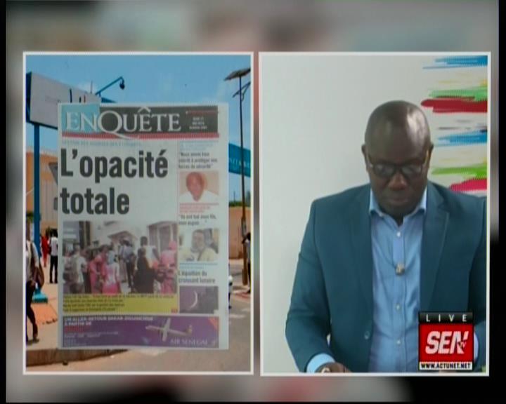 Revue de presse Sen TV du jeudi 17 mai 2018 par Ahmed Aidara