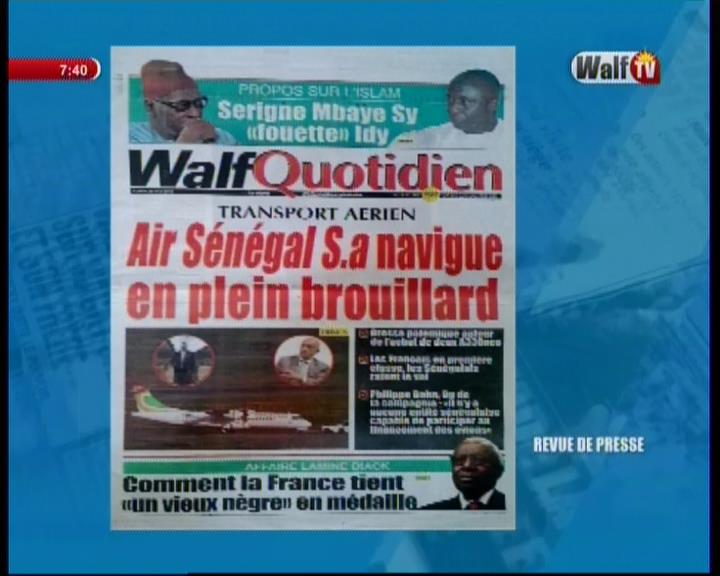 Revue de presse Walf TV du lundi 28 mai 2018 par Seydina Omar Bâ