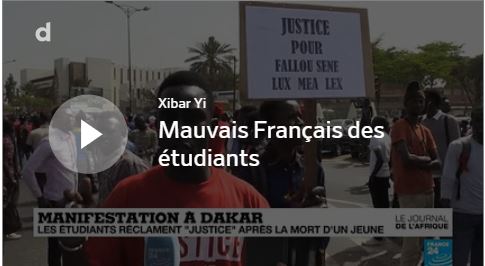 UCAD -Vidéo –  « Français débrouillé » – Trouvez ce qui ne tourne pas rond dans…