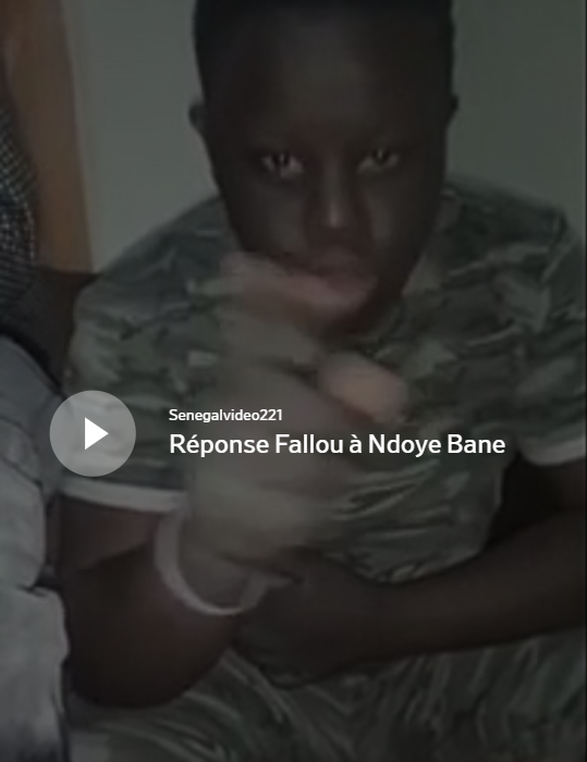 Vidéo- Fallou Mongole repond à Ndoye Bane