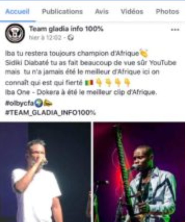 Sidiki Diabaté répond à ses détracteurs