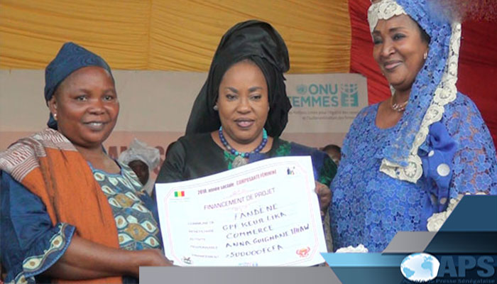Thiès: Ndeye Saly Diop octroie 149 millions Fcfa pour 245 projets aux femmes