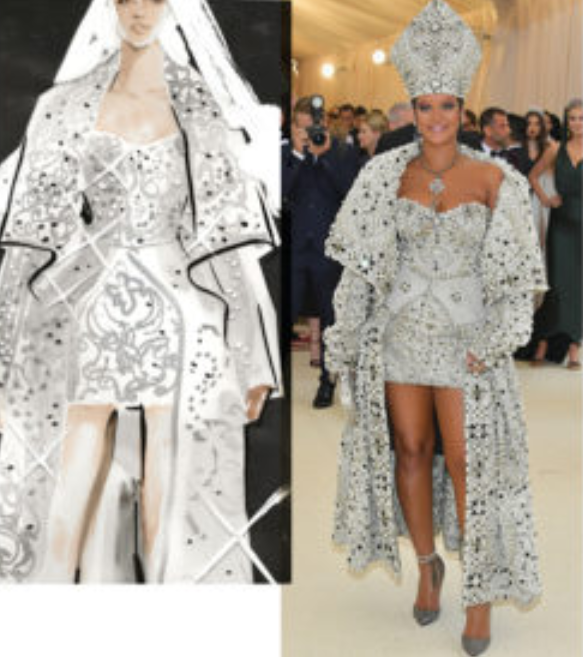 (2 Photos)- Infraction vestimentaire, Rihanna remporte le prix