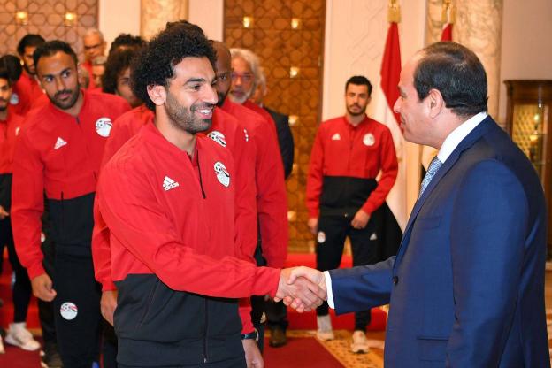Salah est prêt pour le Mondial et rassure le président Egyptien