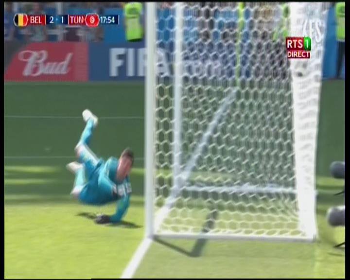 (Vidéo) Mondial 2018 – Belgique / Tunisie: Dylan Bronn réduit le score (2-1)