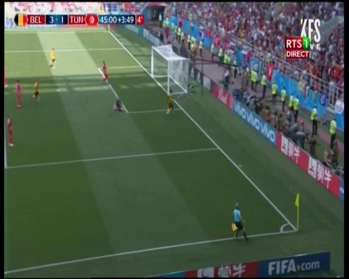 (Vidéo) Mondial 2018 – Belgique-Tunisie: Lukaku assomme la Tunisie (3-1)