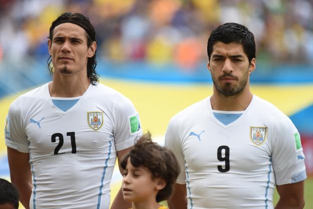 CDM – Compos de l’Uruguay: Cavani et Suarez bien présents