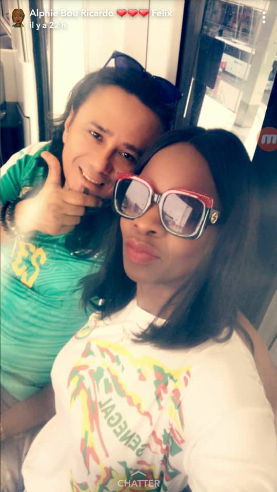 (04 photos) – CDM 2018 : Ricardo zappe le Portugal pour supporter le Sénégal