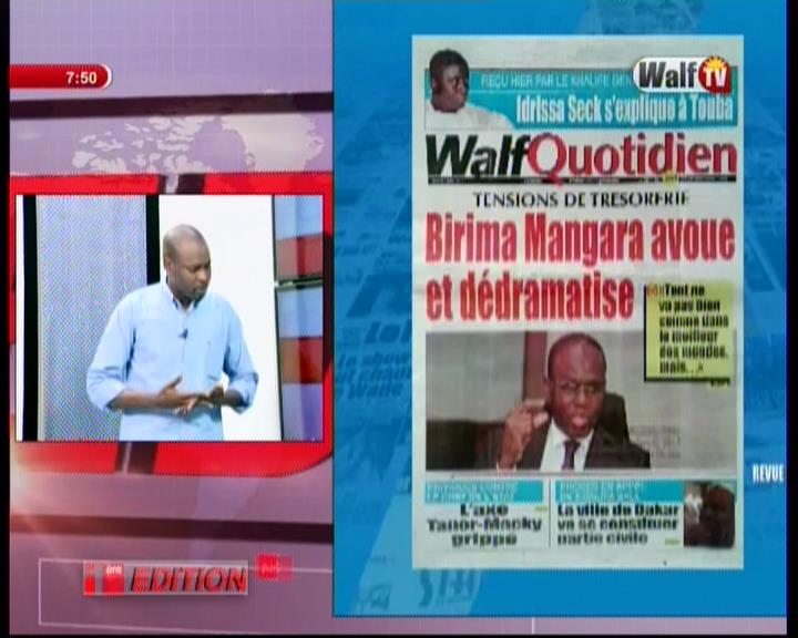 Revue de presse Walf TV du mardi 05 juin 2018 par Seydina Omar Ba