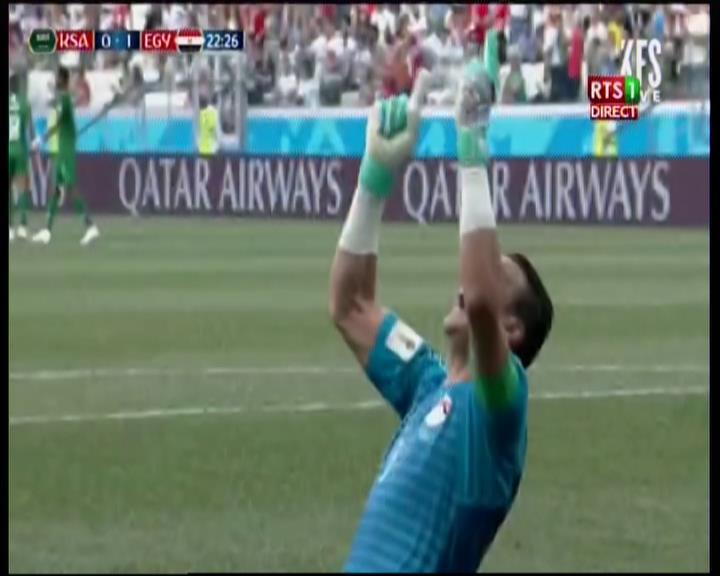 Vidéo – CDM 2018 : Mo Salah donne l&rsquo;avantage à l&rsquo;Egypte face à l&rsquo;Arabie Saoudite (1-0) !