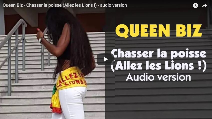 Exclusivité : « Chasser la poisse », le nouveau single de Queen Biz dédié aux Lions