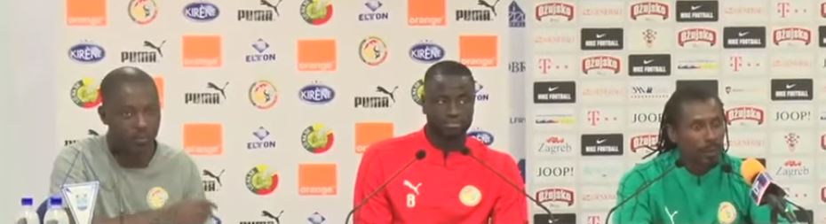 (Vidéo) Foot – Equipe Nationale: Aliou Cissé donne des nouvelles de Cheikhou Kouyaté