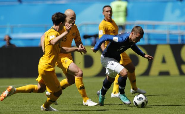 Vidéo – France vs Australie: Griezmann ouvre le score sur penalty