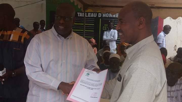 Mairie Hann Bel Air – Babacar Mbengue débloque 25 millions F CFA de mandats à la commune