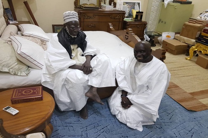 Visite à Touba – Idrissa Seck a finalement rencontré Serigne Mountakha