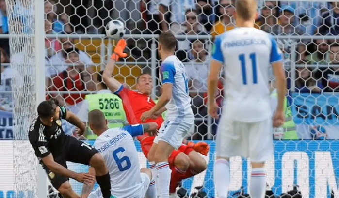Vidéo – Egalisation de l’Islande devant l’Argentine
