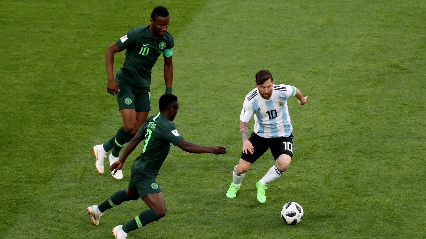 CDM2018 – Nigéria vs Argentine – Un but de Messi qui change tout : 1-0 à la pause !