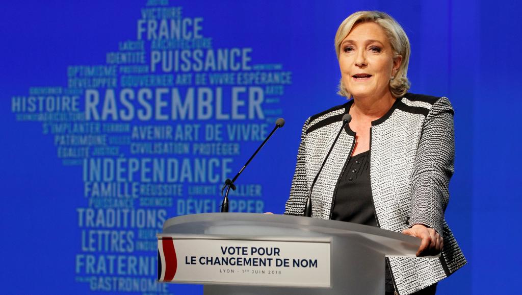 France : Le FN devient Rassemblement national, après un vote de ses militants