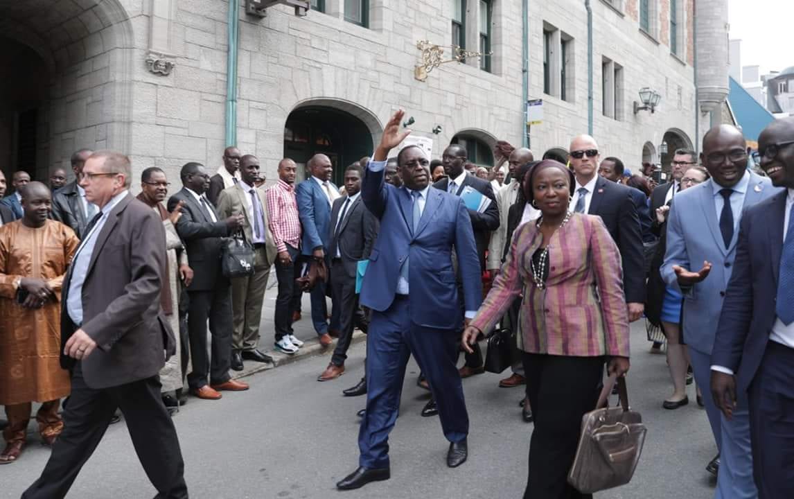 (6 photos) – la rencontre entre Macky Sall et la diaspora sénégalaise au Canada