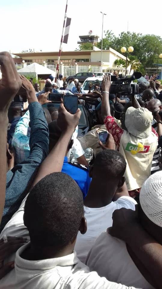 (05 photos) A Bamako, Mamoudou Gassama accueilli en héros
