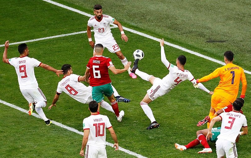 Russie 2018 – Sale temps pour l’Afrique, l’Iran sauve l’Asie