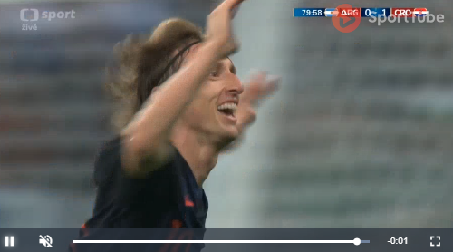 Vidéo – Argentine/ Croatie : Luka Modric offre une avance confortable à son équipe