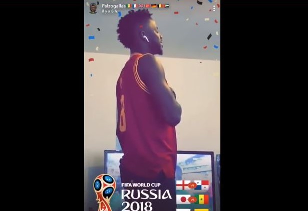 Vidéo: Papy Djilobodji  de tout cœur avec les Lions