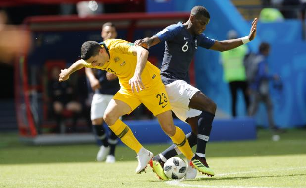 Vidéo – France vs Australie: Pogba redonne l’avantage aux bleus