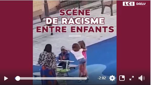 Vidéo – une scène de racisme entre enfants qui choque les internautes