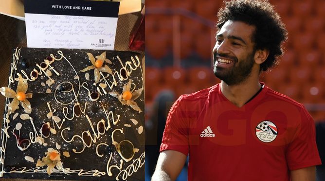 Arrêt sur image – Anniversaire : Découvrez l’incroyable gâteau de Mo Salah