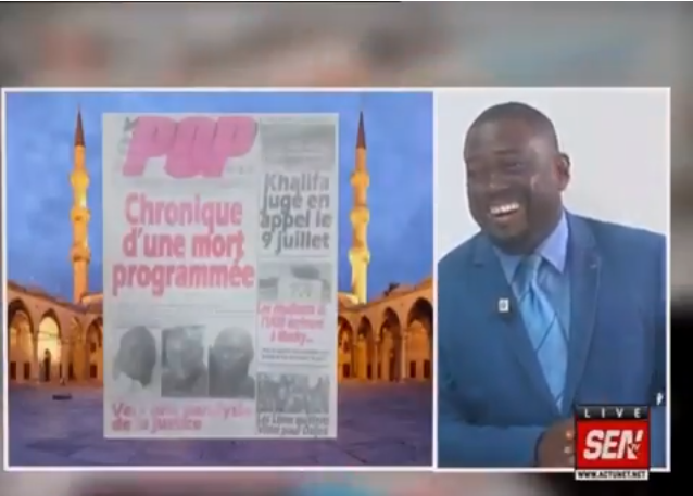Revue de presse Sen TV du mercredi 06 juin 2018 par Fabrice Nguéma