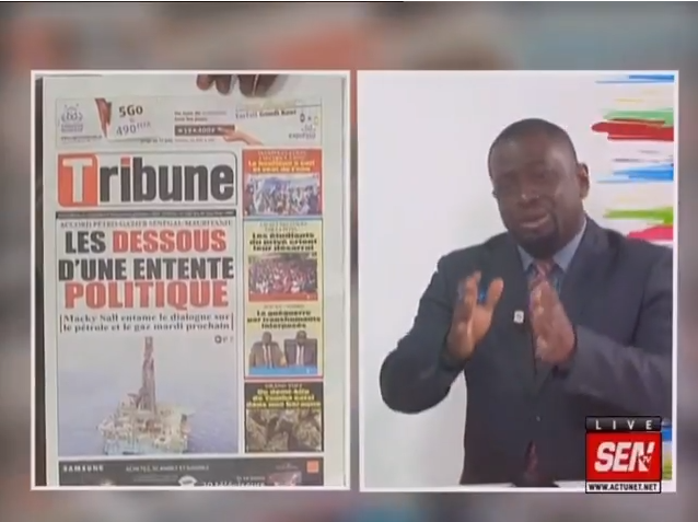 Revue de presse Sen Tv du jeudi 07 juin 2018 par Fabrice Nguéma