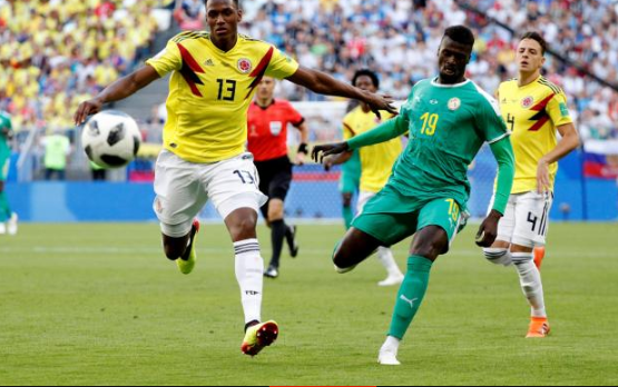 CDM 2018: Le Sénégal tenu en échec à la pause par la Colombie