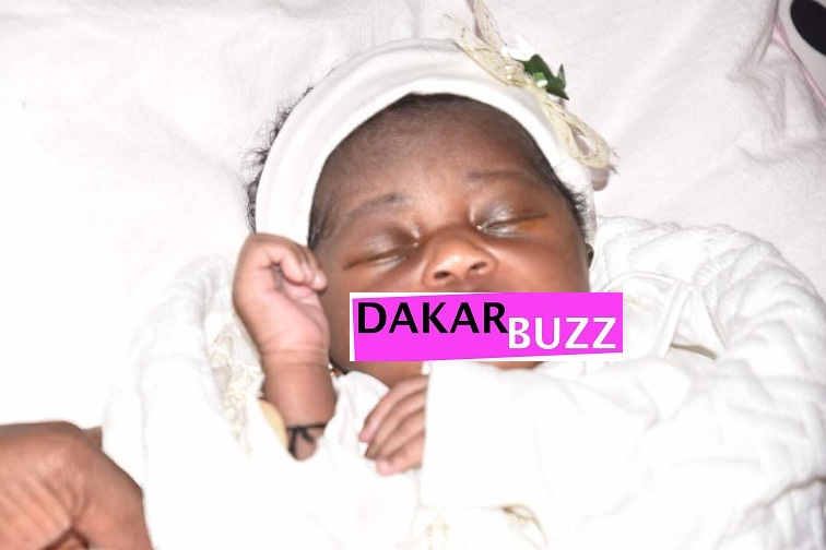 Photos + Vidéo : Modou Mbaye a baptisé sa fille Sokhna Aicha Mendy