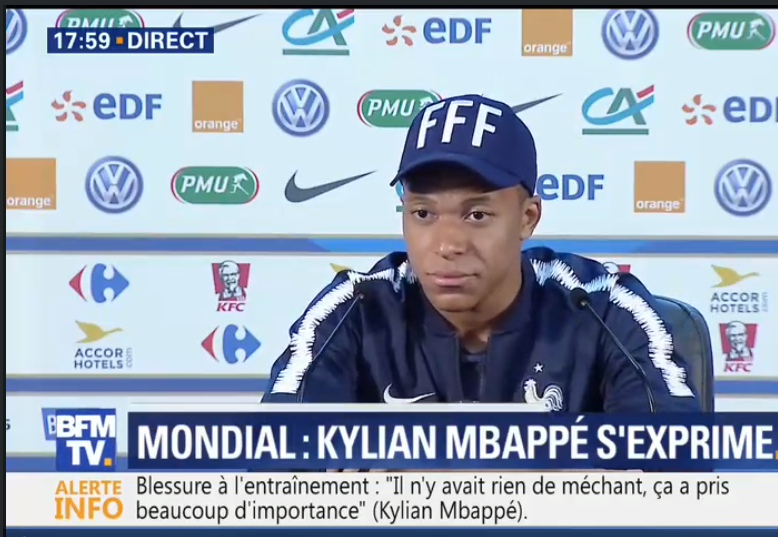 Equipe de France : Mbappé sur son choc avec Rami : « Il n’y avait rien de méchant »