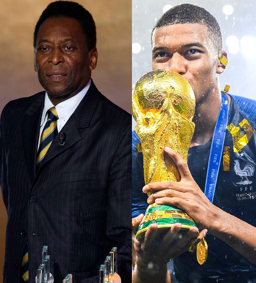 Football: Kylian Mbappé répond au roi Pelé