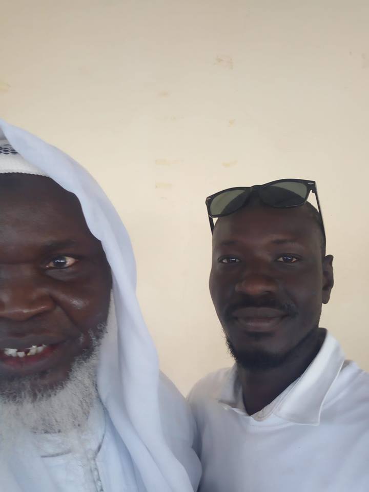 Arrêt sur image: L’activiste K’rim Xruum Xaax en compagnie de l’Imam Alioune Ndao juste après sa libération