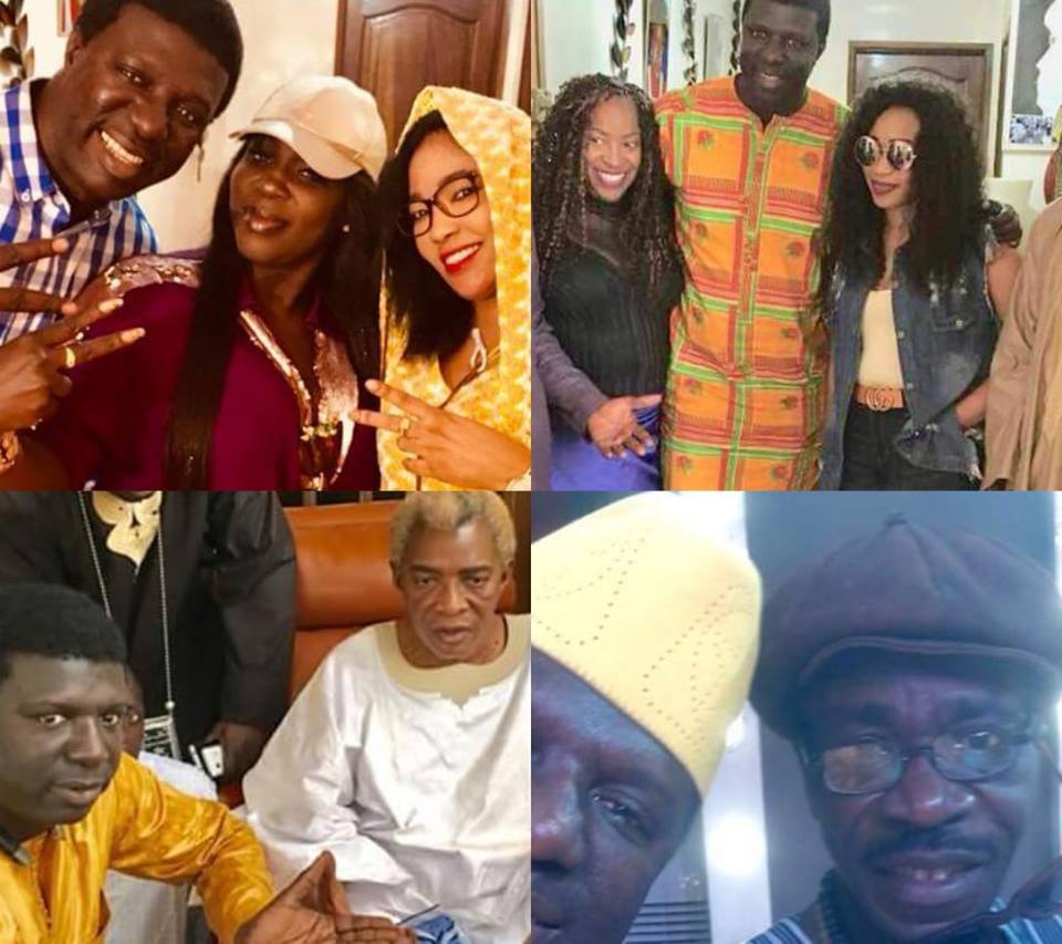 (22) photos de Fallou Dieng accompagné de plusieurs stars de la musique sénégalaise