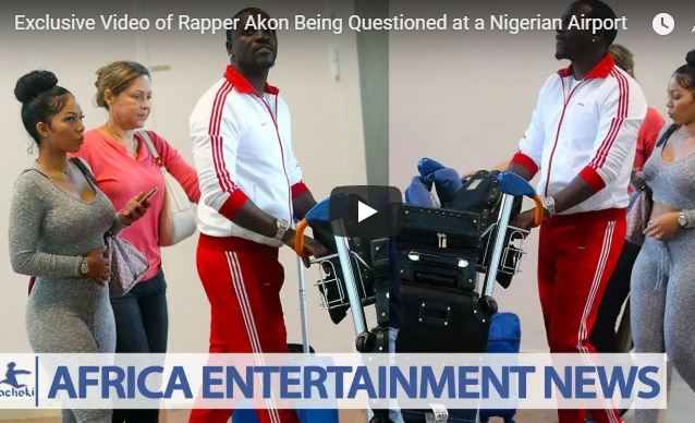 Vidéo – Nigeria : les autorités bloquent Akon et son staff dans un aéroport au Nigéria