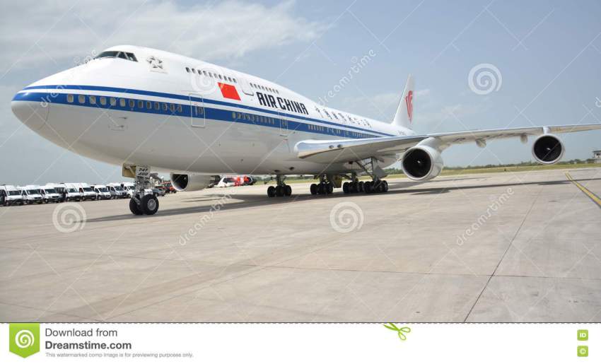 (06 Photos): L'incroyable avion du président chinois Xi Jinping
