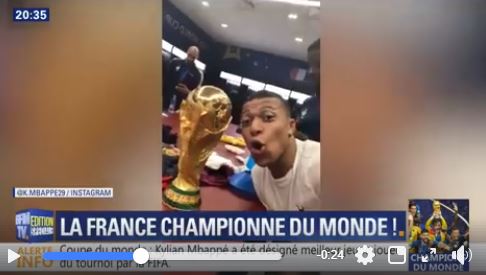 Vidéo – les Bleus partagent leur fierté sur les réseaux sociaux
