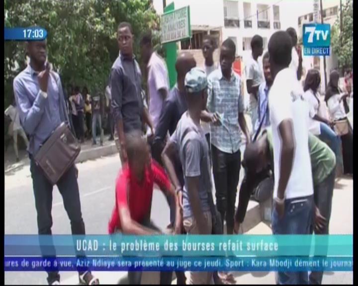 Vidéo – Ucad: Le problème des bourses refait surface, les étudiants menacent…