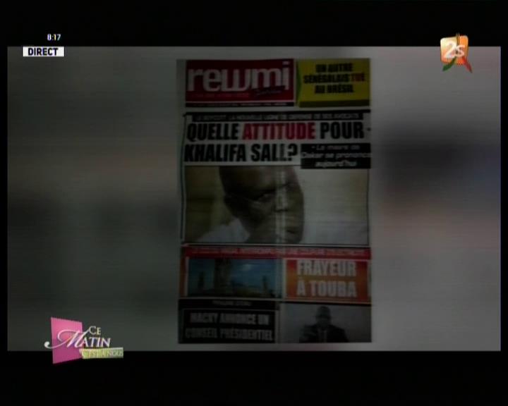 Revue de presse (Wolof) 2STV du jeudi 26 juillet 2018 par Seynabou Ndiaye