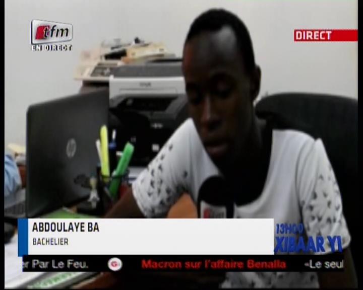 Vidéo: comment Abdoulaye Bâ a pu obtenir la mention « Très bien » au Bac..;