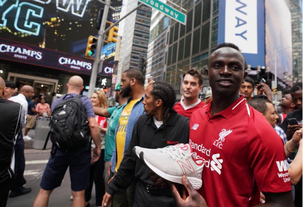 Photos (3): Sadio Mané se balade dans les rues de New York