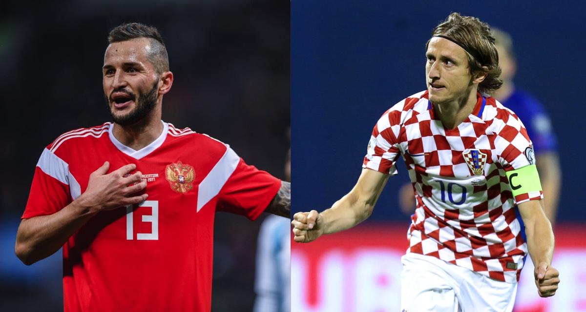 CdM  – Compositions de Russie vs Croatie : Modric, Rakitic titulaires pour affronter Golovin