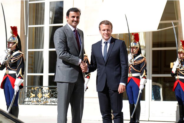 L’émir du Qatar à Paris – Emmanuel Macron, le dernier espoir de Karim Wade?