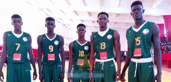 Afrobasket U18: Le Sénégal dans le groupe B avec le champion en titre l’Angola